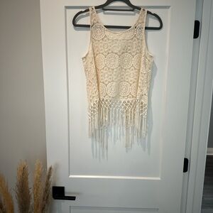 Monteau Crochet Tank Top